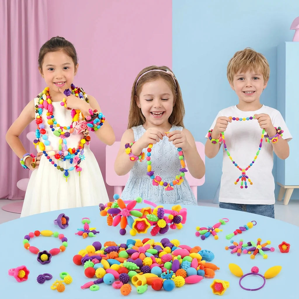 Jewelry game pieces for children