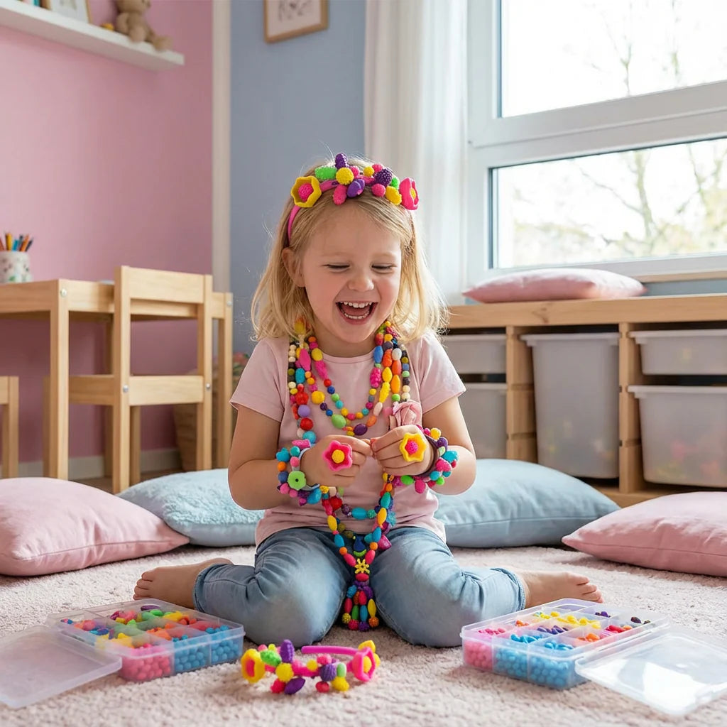 Jewelry game pieces for children